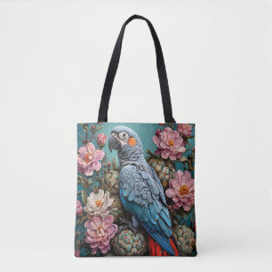 Kakadoe papegaai tote bag