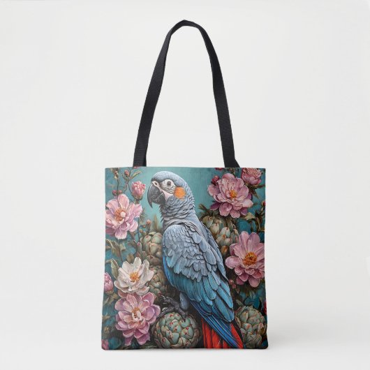 Kakadoe papegaai tote bag (Voorkant)