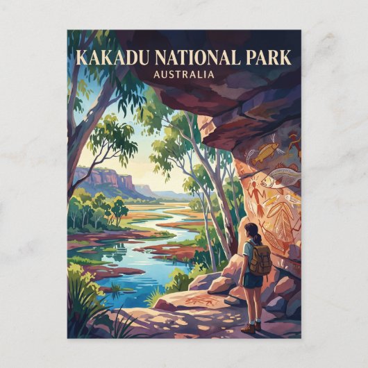 Kakadu Nationaal Park Australië Briefkaart (Voorkant)
