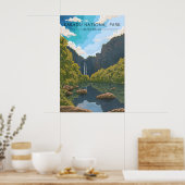 Kakadu Nationaal Park Australië Reisposter Poster (Keuken)