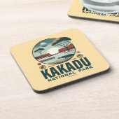 Kakadu National Park Australië Bier Onderzetter (Linkerzijde)