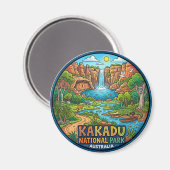 Kakadu National Park Australië Magneet (Voorkant / Achterkant)