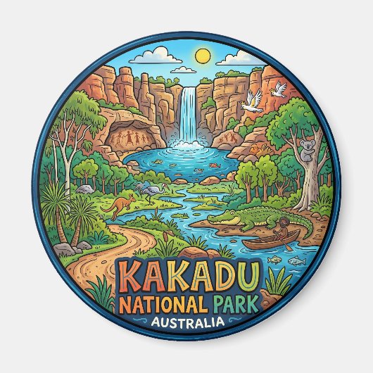 Kakadu National Park Australië Magneet (Voorkant)