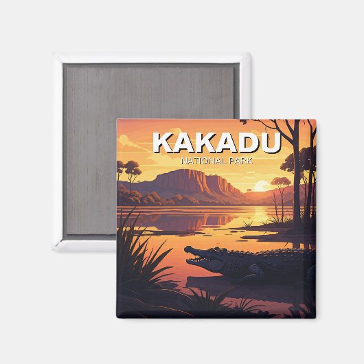 Kakadu National Park Australië Magneet (Voorkant / Achterkant)