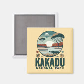Kakadu National Park Australië Magneet (Voorkant / Achterkant)