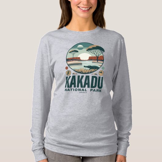 Kakadu National Park Australië T-shirt (Voorkant)