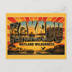 Kakadu National Park Natuurreservaat Wilderness Briefkaart