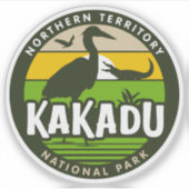 Kakadu, Noordelijk Territorium Australië Sticker (Voorkant)