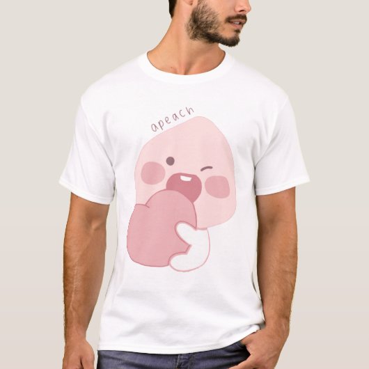 Kakao Friends Apeach T-shirt (Voorkant)