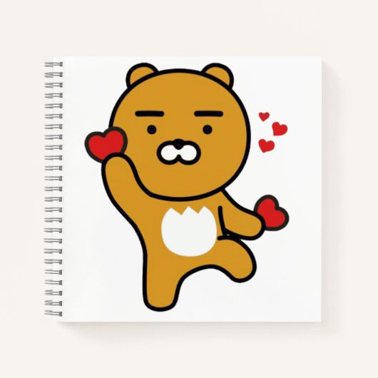Kakao Friends Ryan Notitieboek (Voorkant)