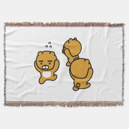 Kakaotalk Vrienden (Zzz) Deken (Voorkant)