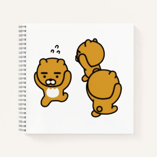 Kakaotalk Vrienden (Zzz) Notitieboek (Voorkant)