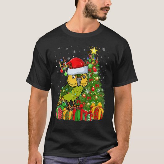 Kakapo Bird   Xmas Holiday Santa Kakapo Christmas  T-shirt (Voorkant)