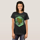 Kakapo birds biologist birdwatchig ornithologist   t-shirt (Voorkant volledig)