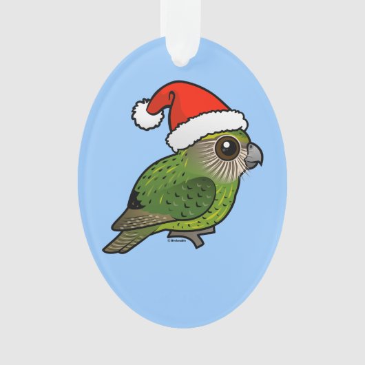 Kakapo Claus Ornament (voorkant)