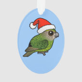 Kakapo Claus Ornament (achterkant)