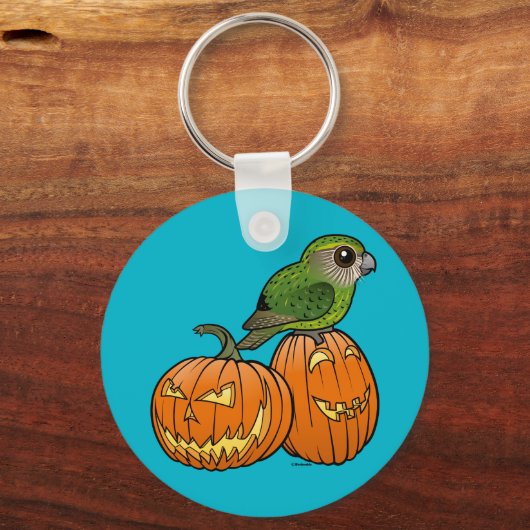 Kakapo Halloween Sleutelhanger (Voorkant)