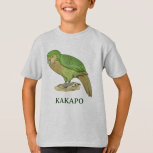 Kakapo illustratie t-shirt