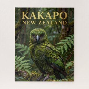 🦜 Kakapo Inheemse Vogel van Nieuw-Zeeland Legpuzzel