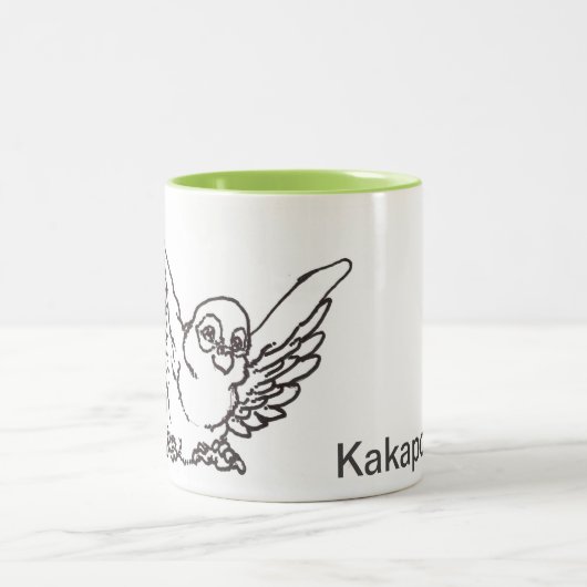 Kakapo mokken - NZ vogel (Center)