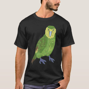 Kakapo Parrot Nieuw-Zeelandse vogeluil Parrot T-shirt