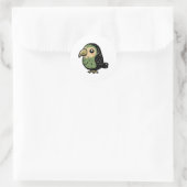 Kakapo Ronde Sticker (Tas)