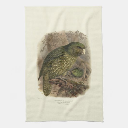 Kakapo Tea Towel Theedoek (Verticaal)