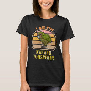 Kakapo vogelbioloog vogelkijkornitholoog t-shirt