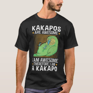 Kakapos is geweldige Nieuw-Zeelandse papegaaien T-shirt