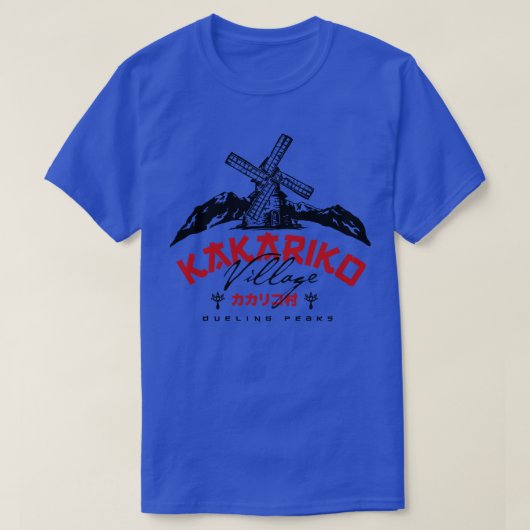 Kakariko Village T-shirt (Design voorkant)