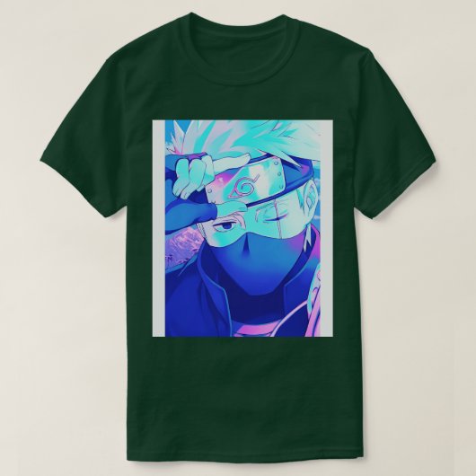 Kakashi-dampgolf T-shirt (Design voorkant)