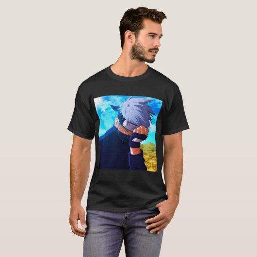 Kakashi hatake t-shirt (Voorkant volledig)