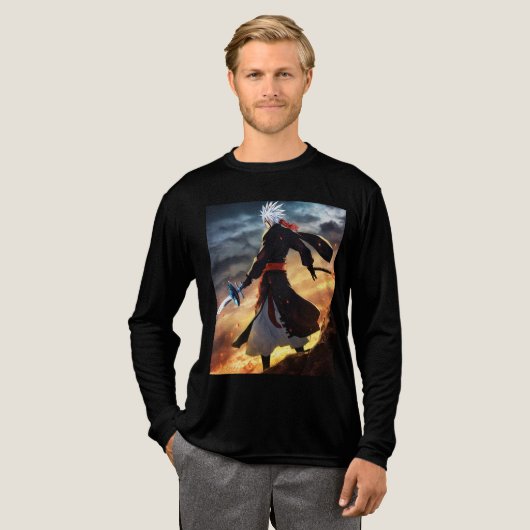 Kakashi T shirten Tri-Blend Shirt (Voorkant)