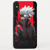 Kakashi's Fierce Resolve: Dynamische Ninja Case-Mate iPhone Case (Achterkant)