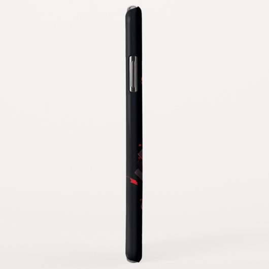 Kakashi's Fierce Resolve: Dynamische Ninja Case-Mate iPhone Case (Achterkant/rechts)