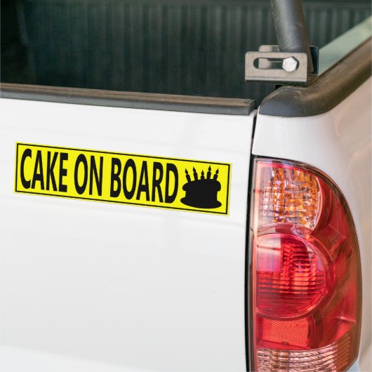 KAKE AAN BOORD BUMPERSTICKER (Op Truck)