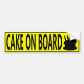 KAKE AAN BOORD BUMPERSTICKER (Voorkant)