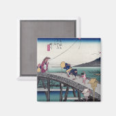 Kakegawa, Ando Hiroshige Magneet (Voorkant / Achterkant)