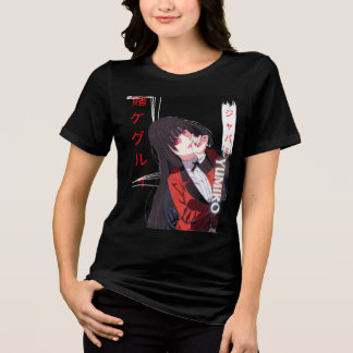 Kakegurui-Yumiko Jabami Tri-Blend Shirt