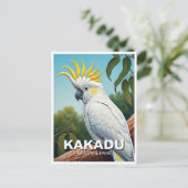 Kaketoe in het Kakadu National Park Australië Briefkaart (Staand voorkant)