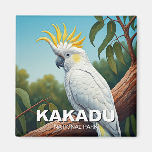 Kaketoe in het Kakadu National Park Australië Magneet