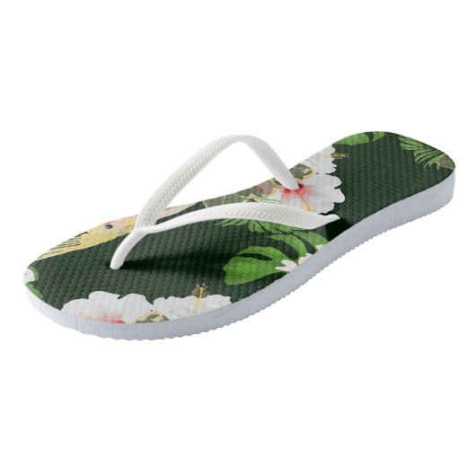 Kaketoe in het regenwoud teenslippers (Schuin)