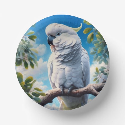 Kaketoe kunst papieren kommen (Voorkant)