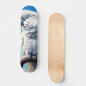 Kaketoe kunst persoonlijk skateboard (Voorkant)