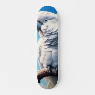 Kaketoe kunst persoonlijk skateboard