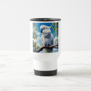 Kaketoe kunst reisbeker