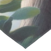 Kaketoe kunst tafelkleed (Gekanteld)