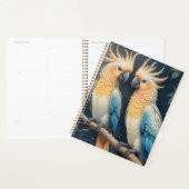 kaketoe-papegaaienpaar planner (Display)