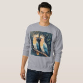 kaketoe-papegaaienpaar trui (Voorkant volledig)