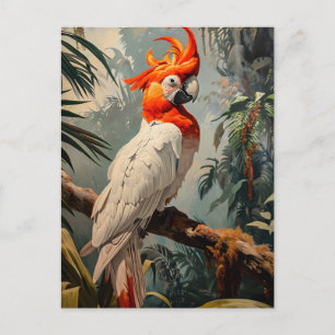 Kaketoe Portrait  Briefkaart